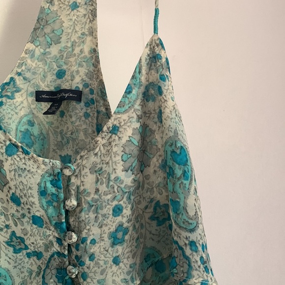 American Eagle paisley patterned top - Picture 2 of 4